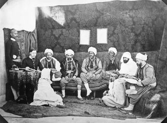 Tribunal de conciliation des différentes races au Bureau Arabe, c.1857-67